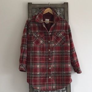 Plaid Shacket by gentle fawn
